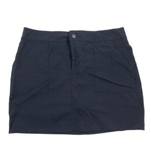 Boston Traders Black Nylon Skort Women's Pockets Shorts Skirt Activewear,NWT